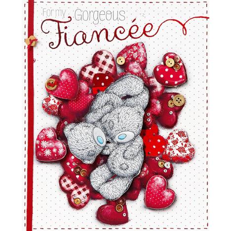 Fiancee Handmade Me to You Bear Valentine's Day Card £7.99